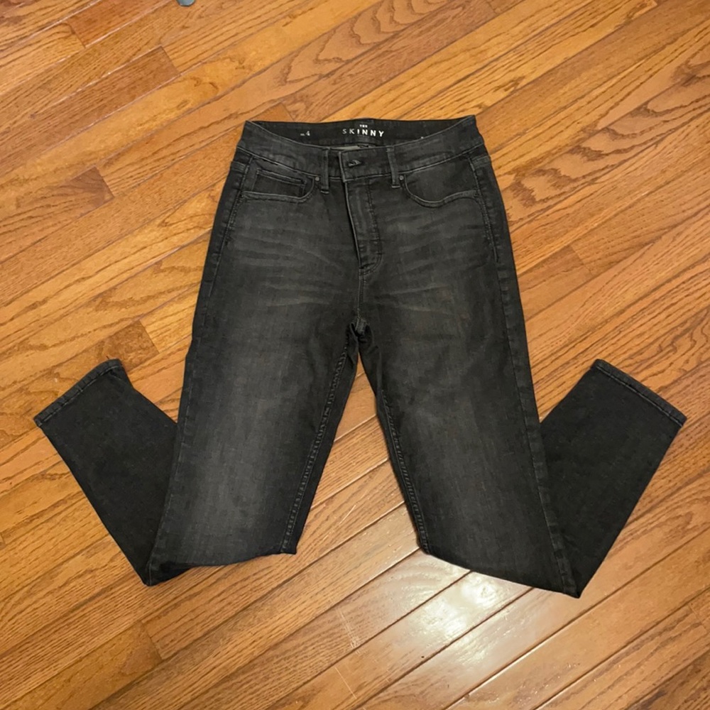 WHBM skinny jeans.